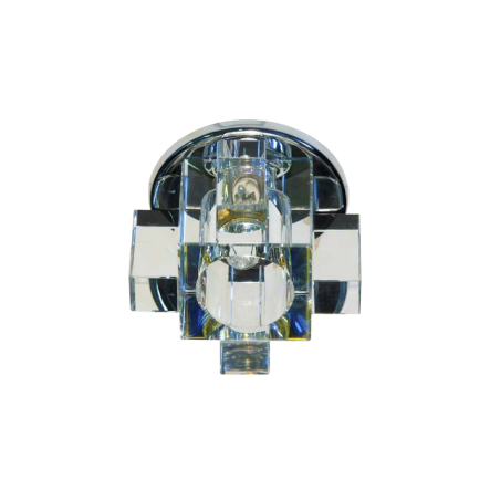 Світильник точковий Feron C1037, G9, хром/мультиколор - 1