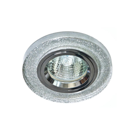 Светильник точечный Feron 8060-2, MR16, GU5.3, 50W, мерцающее серебро/серебро - 1