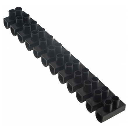 Клемна колодка АСКО-УКРЕМ A0130040021, тип W (U) 4мм /3А, чорна - 1