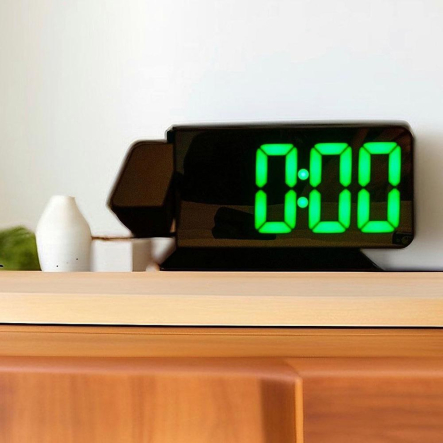 Годинник VST-900-4, чорний з проекцією, USB - 7