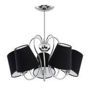 Люстра ALFA 11555 RIBERA 5хЕ14х40 Вт, D 53 см, H 50 см