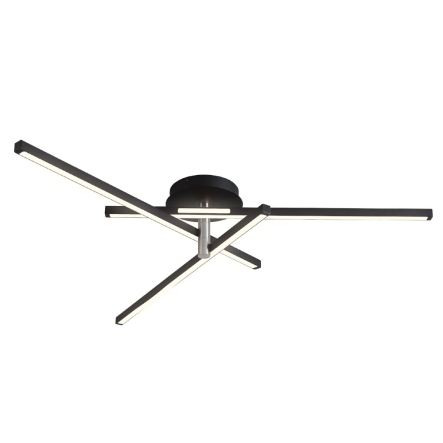 Светильник Violux RIXOS 60W, 4000K, 4000Lm, поворотный чёрный, 1025мм, 220595 - 1