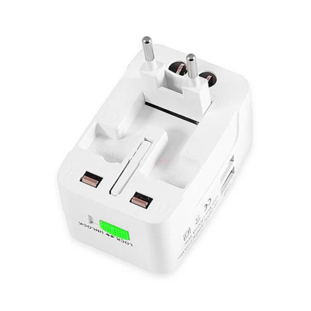Переходник - адаптер Lemanso LMA7305, 2USB / 2.1A