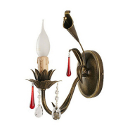 Бра Nowodvorski 1221, WIKI BROWN  I kinkiet 1*E14, 60W TL