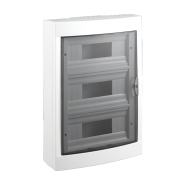 Щиток пластиковый VIKO накладной, 36 модулей, прозрачная крышка, 90912136