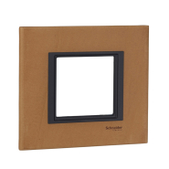 Рамка Schneider Electric Uniсa Class 1-я, шкіра сахара, MGU68.002.7P1