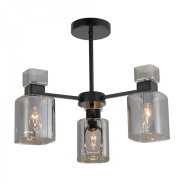 Світильник Ardero BL1130-1ARD OLIVIA, під лампу E14х3 ⌀460х360 мм, чорний