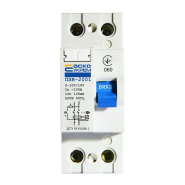 Пристрій захисного вимкнення АСКО-УКРЕМ ПЗВ-2001, 2р, 63А, 100мА, A0020010008