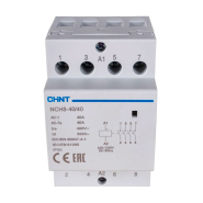 Контактор модульный CHINT NCH8-40/40, 4P, 40A, 256099
