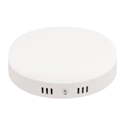 Світильник накладний HOROZ CARLA-24, 24W, 6400K, 2280Lm, коло D175 мм, білий, 016-058-0024-010 - 1