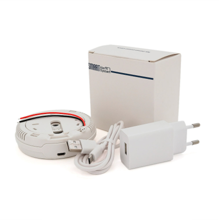 Автономный WiFi датчик утечки газа с сиреной YOSO Dgas WIFI-01 TUYA питание DC 5V/ 1А