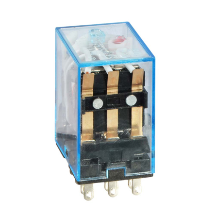 Реле промежуточное АСКО-УКРЕМ, MY3, АС, 3А, 230В, 3CO(3PDT), A0090010007 - 1