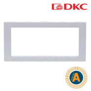 Рамка универсальная на 4 модуля, цвет белый, ДКС, F00013