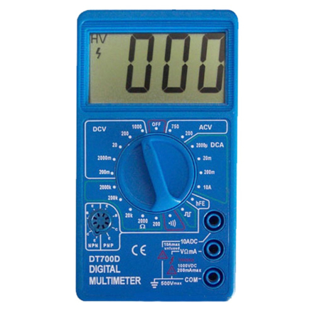 Мультиметр 700D со звуковым сигналом Китай - 1
