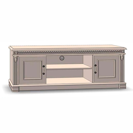 Тумба под ТВ Мебус Галиция 2Д 1630х460х580 мм, дуб, шафран - 1