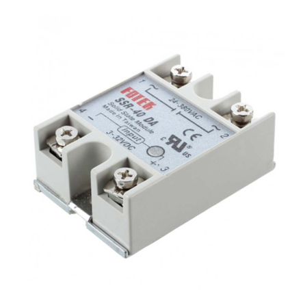 Реле твердотельное Fotek SSR-40DA, 40A, 24-380B AC - 1