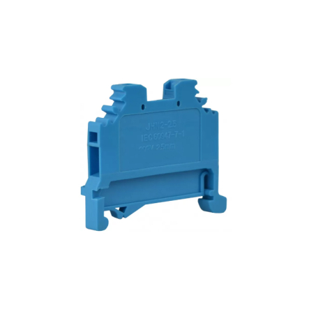 Клеммник пружинный JHN2-2,5 синий, АСКО-УКРЕМ - 1