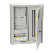 Корпус металевий обліково-розподільний IEK ЩУРн-3/30зо/1-1 36 УХЛ3 IP31, MKM35-N-30/1-1-31-ZO