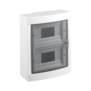 Щиток пластиковий VIKO накладний, 16 модулів, прозора кришка, 90912116