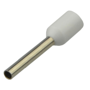 Наконечник АСКО-УКРЕМ A0060010112, НТ 0,5-12 (кв.мм-мм) (упак. 100 шт.) білі