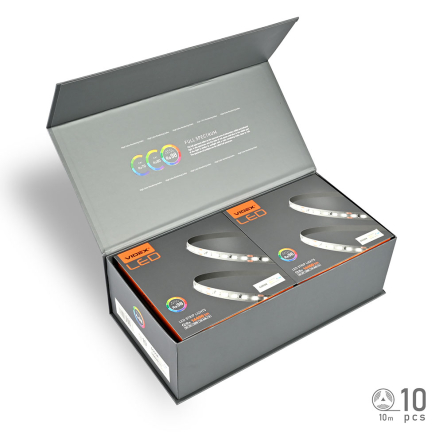 Лента LED VIDEX VL-LST28144-12122-B10, DC12V, 120W, 10м, 2700K, 1440Lm, Ra98, IP20