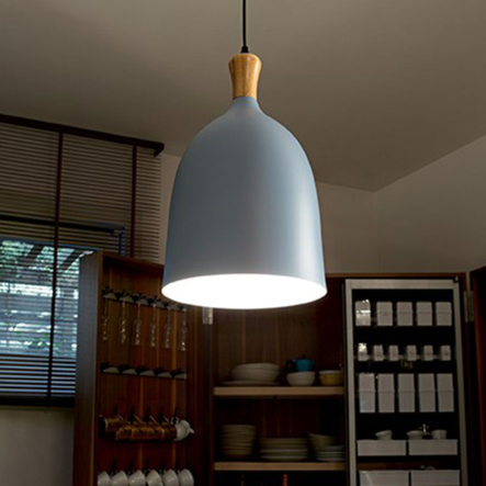 Подвес Ideal Lux Tuly 134239, 1xE27x60W, 20x50х117 мм, синий