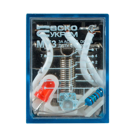 Реле промежуточное АСКО-УКРЕМ MY3 DC 24, A0090010014