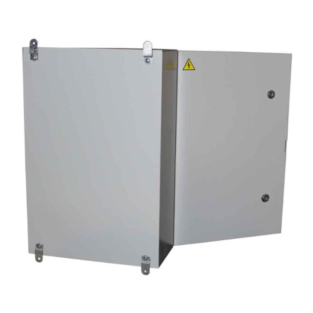 Бокс монтажный навесной Билмакс BW t=1,0-(400х400х200) IP54 У2 без панели, пласт. замок, Б00050970