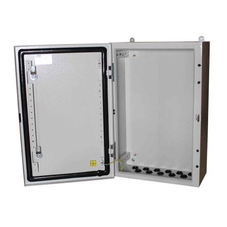 Бокс монтажный навесной Билмакс BW t=1,0-(300х500х200) IP54 У2 без панели, пласт. замок, Б00050967 - 1