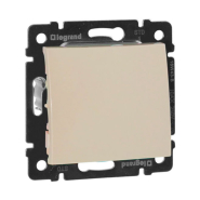 Вимикач одноклавішний проміжний LEGRAND Valena, 774307, слонова кістка