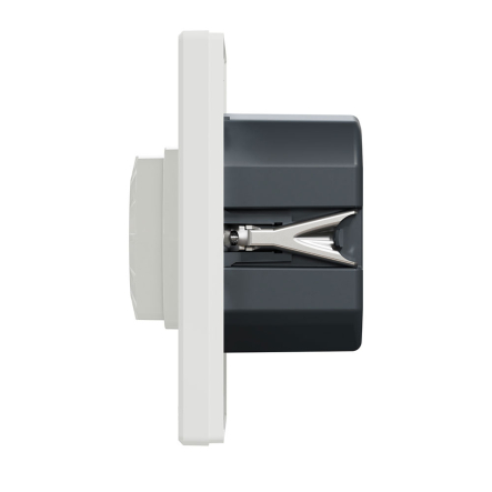 Диммер LED поворотный, тип RC, 3-370 Вт, Schneider Electric ASFORA, белый, EPH6800121