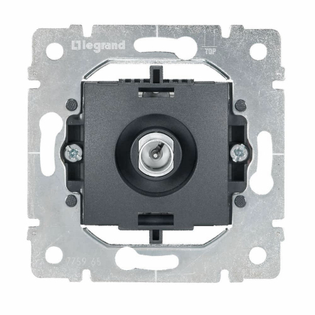 Розетка ТВ проста 2400мгц PRO 21 Legrand Galea Life, 775965 - 1