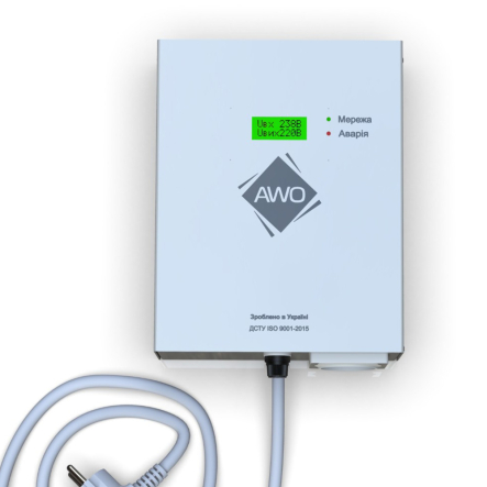 Стабілізатор напруги 500 Вт, 3А, Awattom (СНОПТ) - 220V - 1