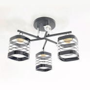 Люстра SIRIUS Ю 2429B/3 BK+CR