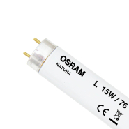 Лампа OSRAM NATURA T8, 15 Вт, 7600K, 500 lm, G13, люмінесцентна, для вітрин / холодильників
