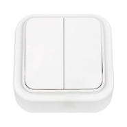 Вимикач GISelt Premiera 2-й зовнішній, IP20, G 8003-02