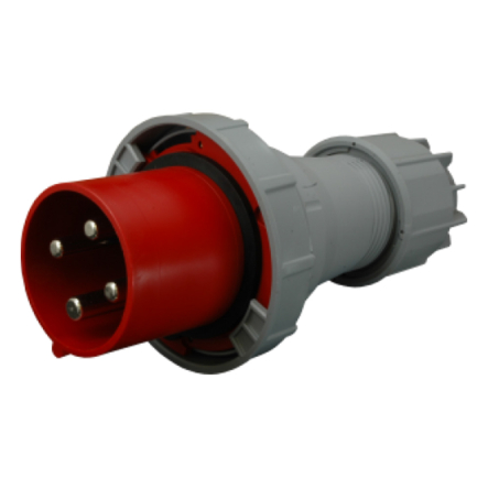 Вилка силовая SEZ IVG 12543, IP 67,125А, 400V, 4n, 3Р+Е - 1