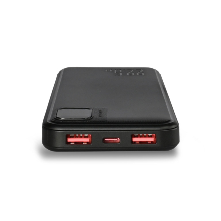 Повербанк (УМБ) TITANUM WQ55, 10000 мАч, 22.5W, Black