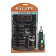 Викрутка з насадками STURM 1040-08-SS2, 26шт