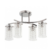 Люстра ALFA 16224 FROZEN 4хE14х40W, D 51 см, H 31 см