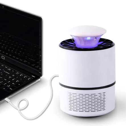 Светильник от комаров 5W 110-240V USB+адаптер PP Lemanso LM3401 белый