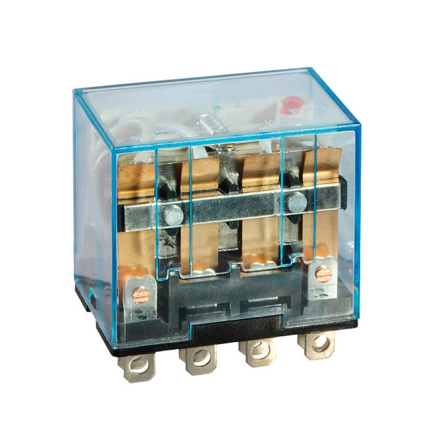 Реле промежуточное АСКО-УКРЕМ, LY4, АС, 10А, 230В, 4CO (4PDT), A0090070006 - 1