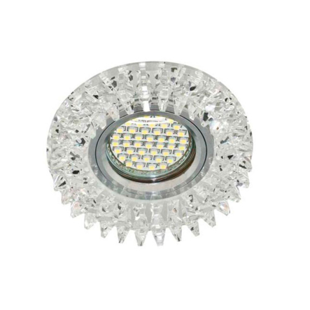 Светильник точечный Feron CD2540, MR-16, G5.3, прозрачный, LED подсветка, 6500K, 4569 - 1