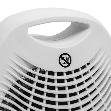 Тепловентилятор электрический MTX FHS-2000, спиральный, 3 режима, 1000/2000 Вт