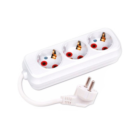Удлинитель Horoz Electric 3-Gang Socket 3 гнезда 16А 5м, c заземлением, 200-305-301 - 1