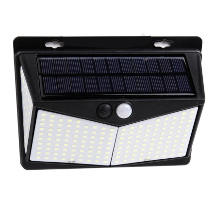 Светильник на солнечной батарее с датчиком движения Luxel SSWL-03C, 20W, 6000K, IP65