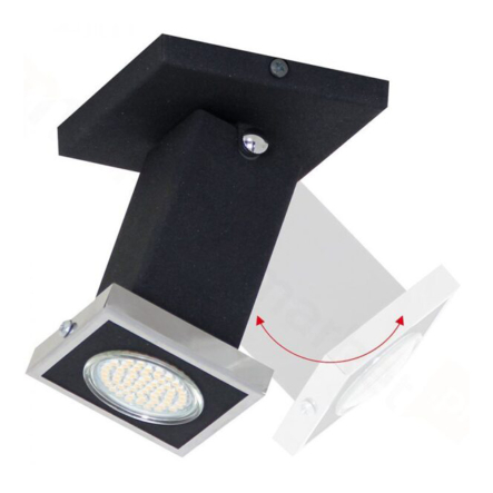 Спот ALDEX MASTER III 728PL/G1, 1хGU10, 35W, 14х10х10см - 1