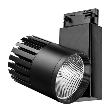 Світильник трековий FERON, AL105 COB, 40W, 3600Lm, 4000K, IP40, 215х95х220 мм, чорний, 5994 - 1