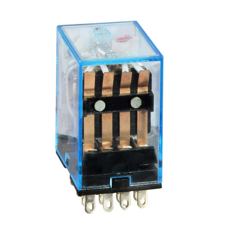 Реле промежуточное АСКО-УКРЕМ MY4, АC 24 В, 3 А, 5950, A0090010010 - 1