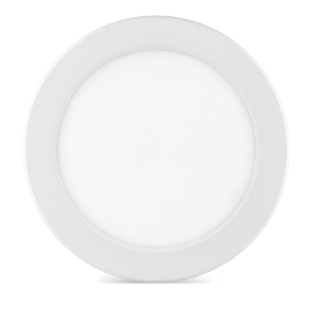 Светильник LED накладной VIDEX DL6R, 12W, 3000-6500K, круг 167х17мм, белый, VL-DL6R-12CW